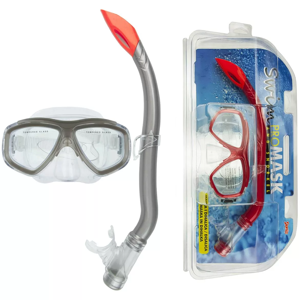 Maska Za Ronjenje Sa Disalicom