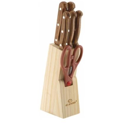 Elekom Komplet noževa sa stalkom EK07BR