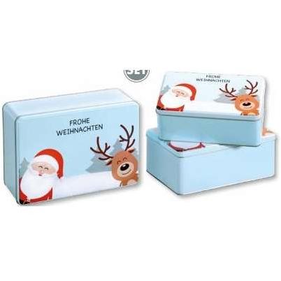 Kesper set metalnih kutija 3 komada