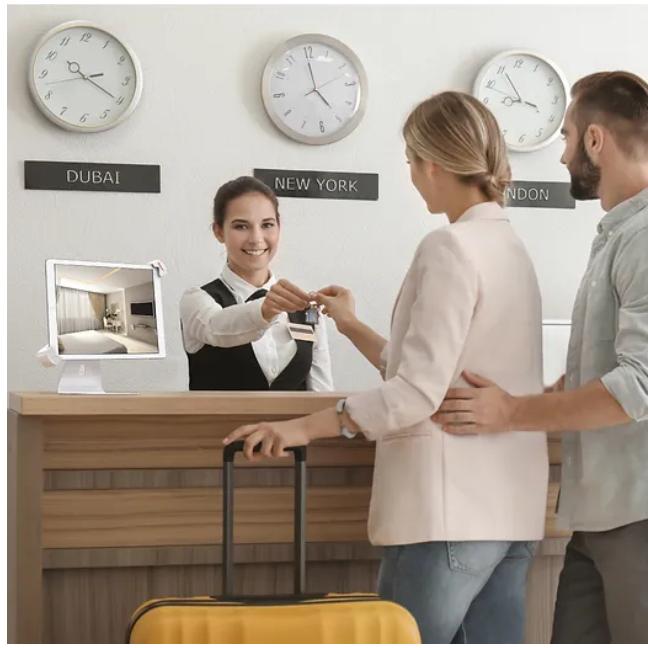 Stono rotirajuće postolje za tablet sa sistemom protiv krađe 7-14 inča Barkan T71HL