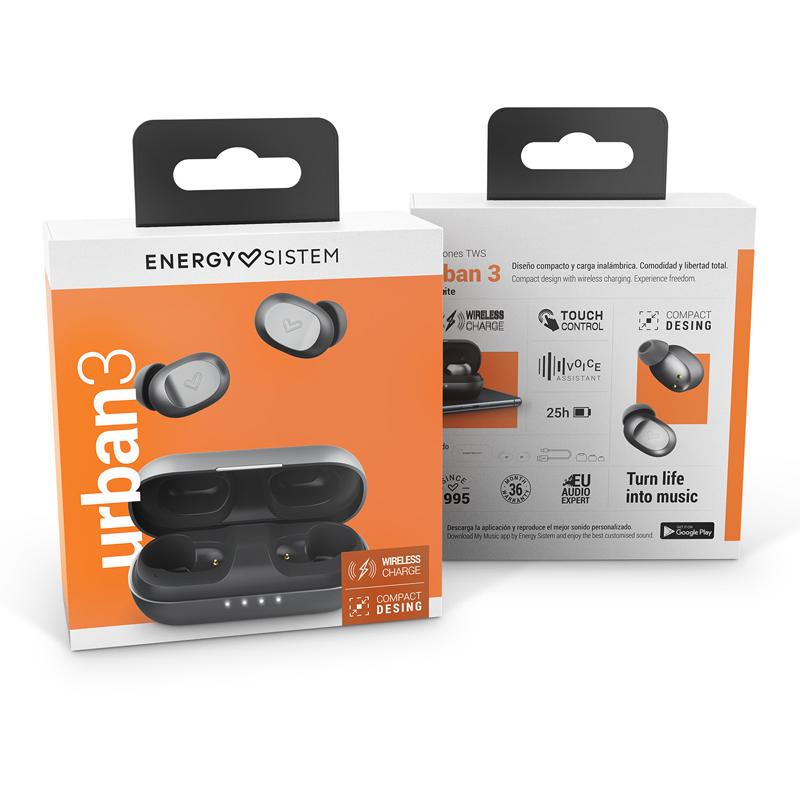 Energy Sistem Urban 3 Graphite Bežične slušalice sive M45182