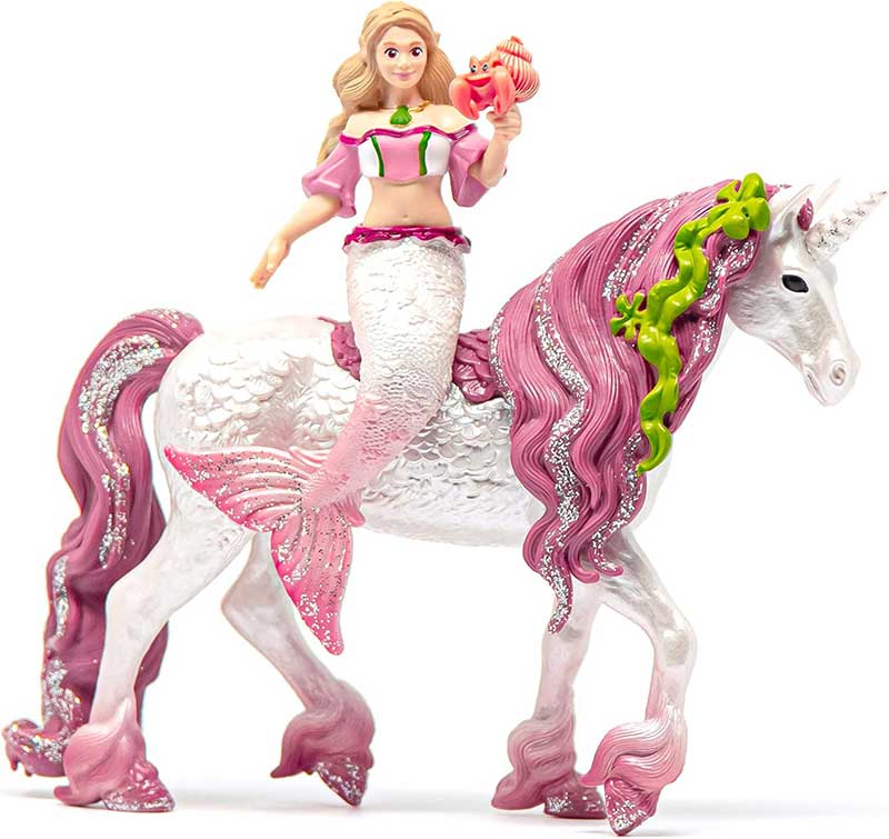 Schleich® BAYALA® figure Sirena Feja na leđima morskog jednoroga 70593 - Image 1