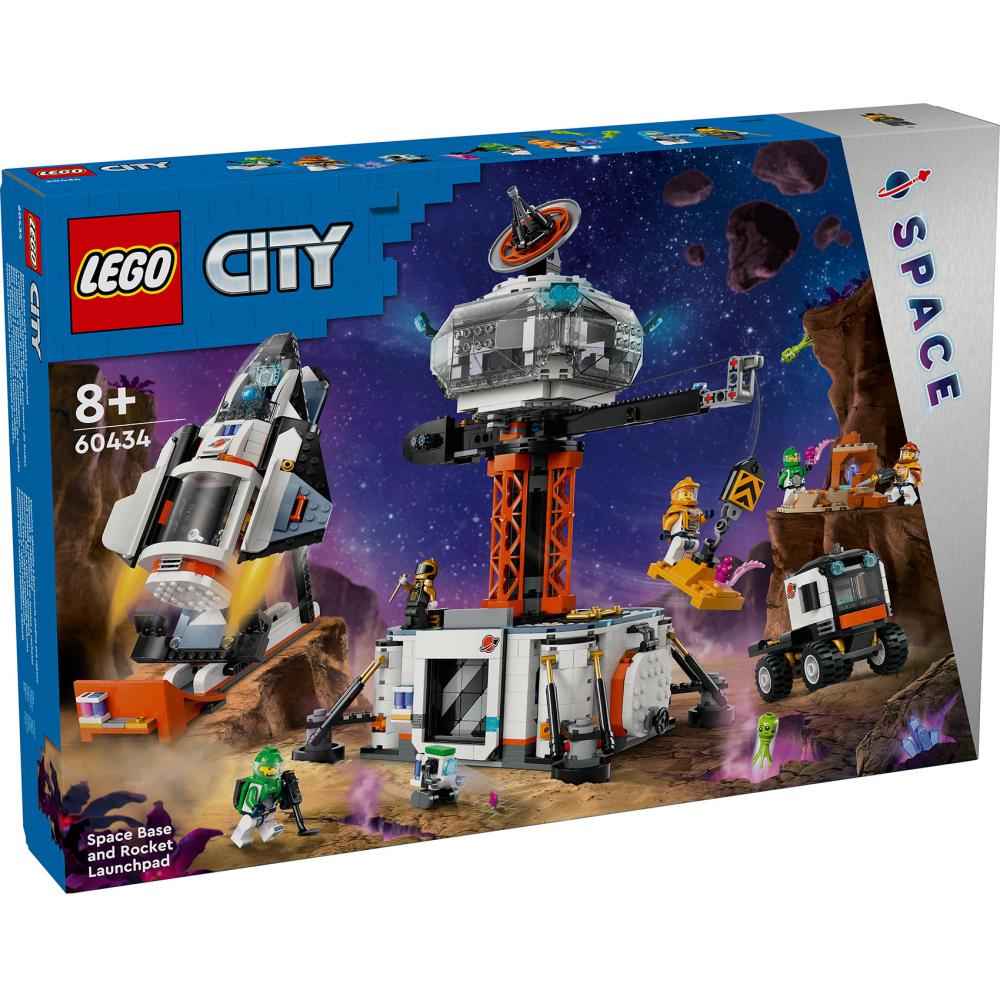 LEGO® City Svemirska baza sa lanserom raketa 60434