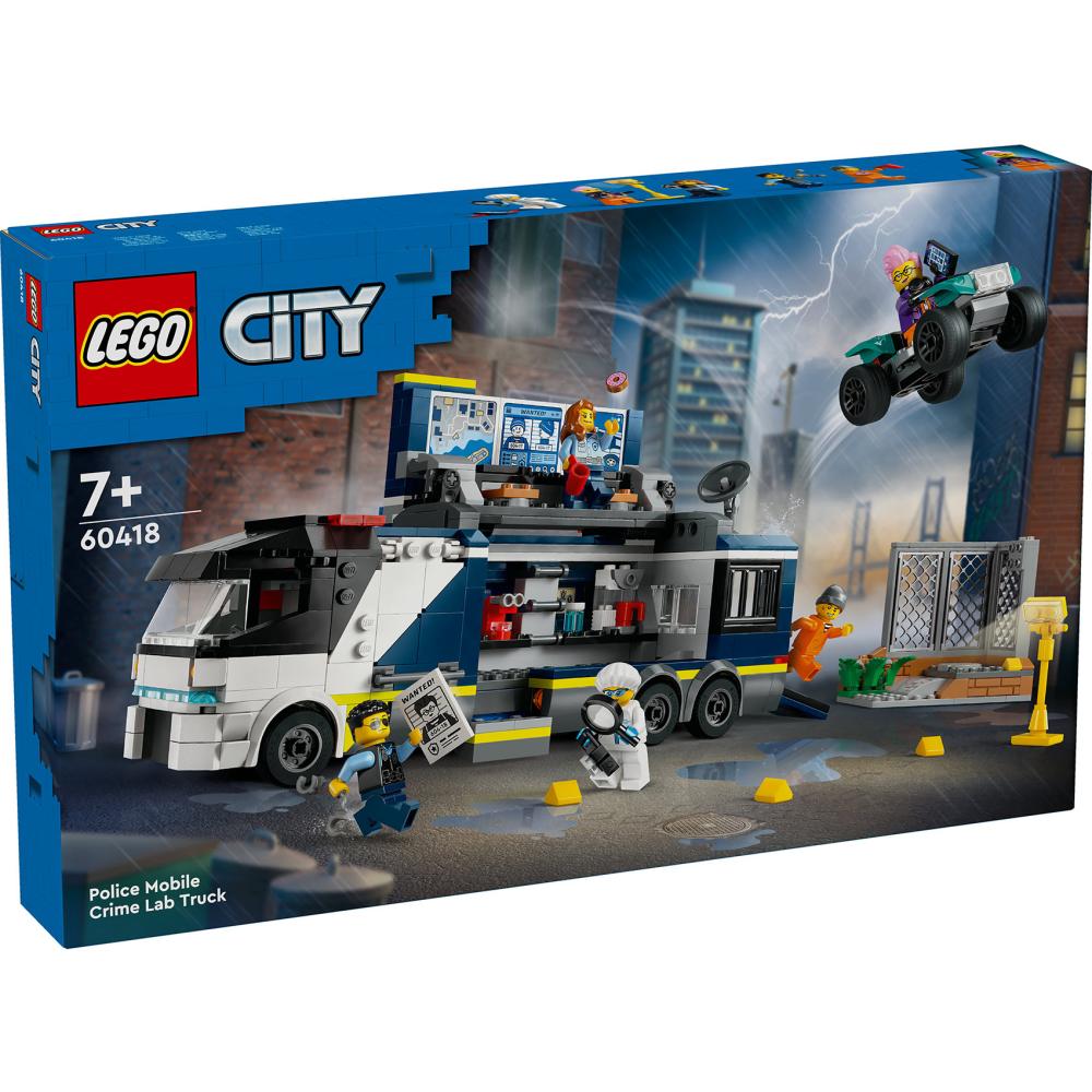 LEGO® City Policijski kamion Mobilna laboratorija 60418