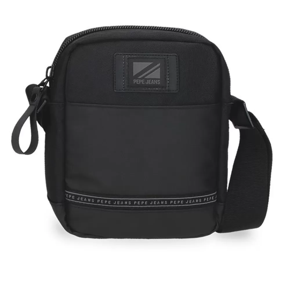 Muška torbica 22cm Pepe Jeans Stratford black 70452