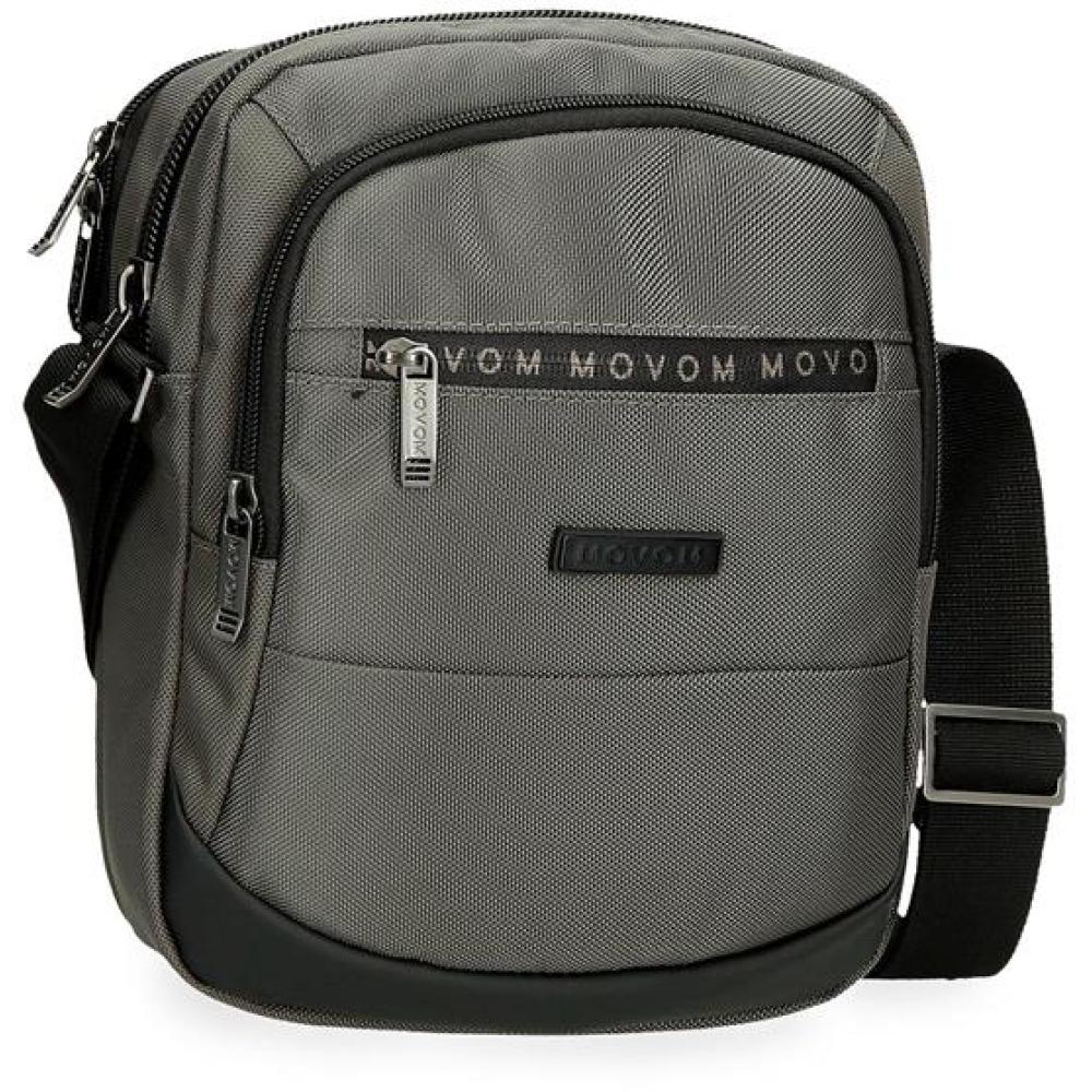 Muška torbica 27cm sa pregradom za tablet Movom Buster grey 53457