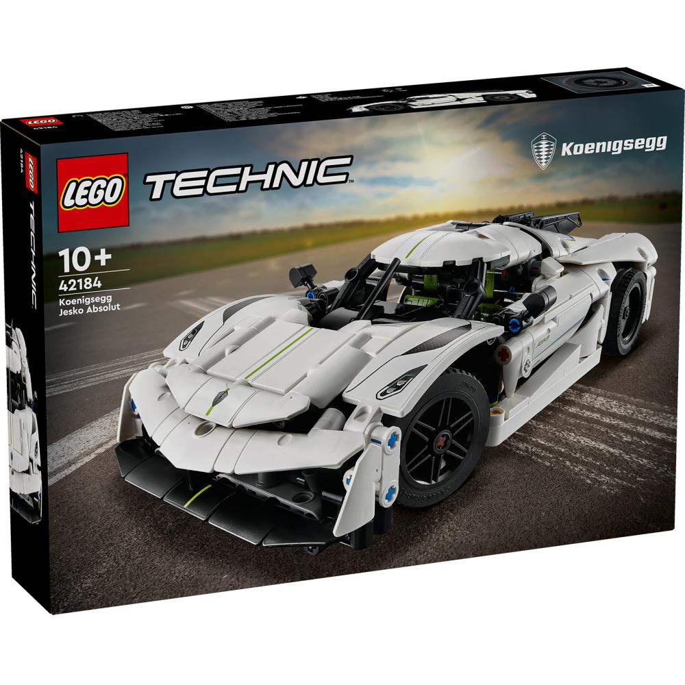 LEGO® Technic™ Koenigsegg Jesko Absolut Beli Hiperautomobil 42184