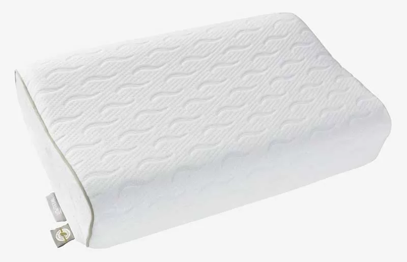 Antialergijski anatomski jastuk od livene memorijske pene 30x50x12/9 Wellpur