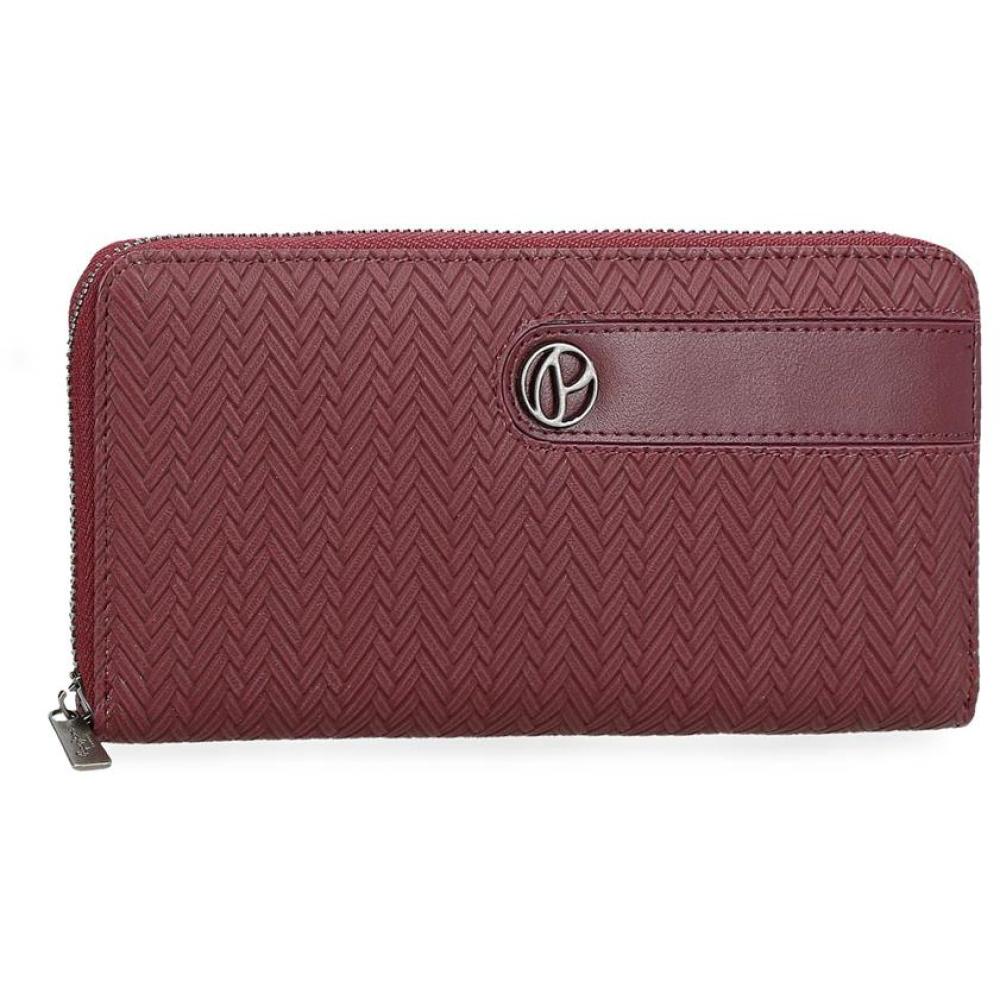 Ženski novčanik 19cm Pepe Jeans Sprig bordeaux 79185
