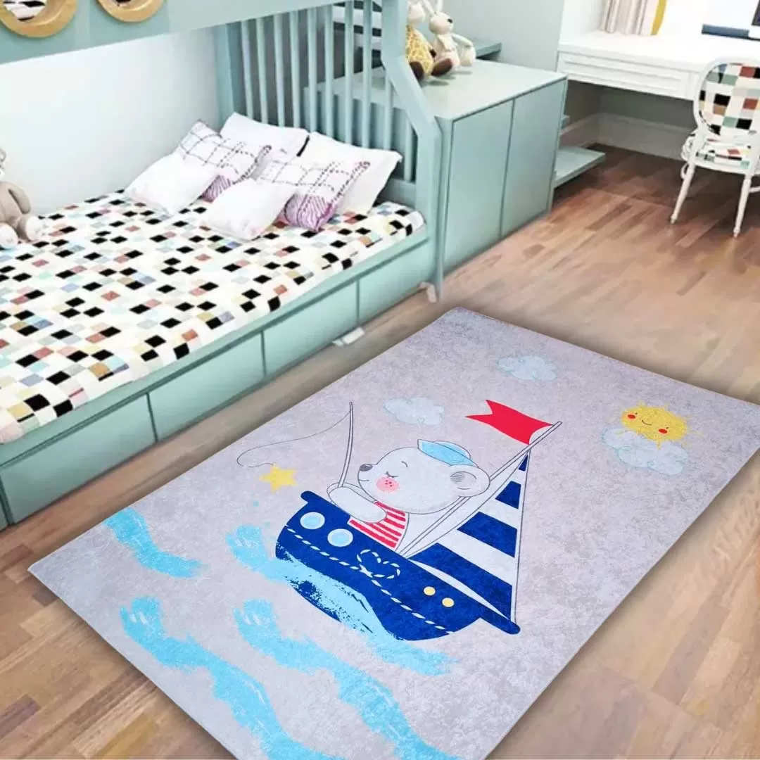 Tepih za dečiju sobu Meda moreplovac 120x180cm
