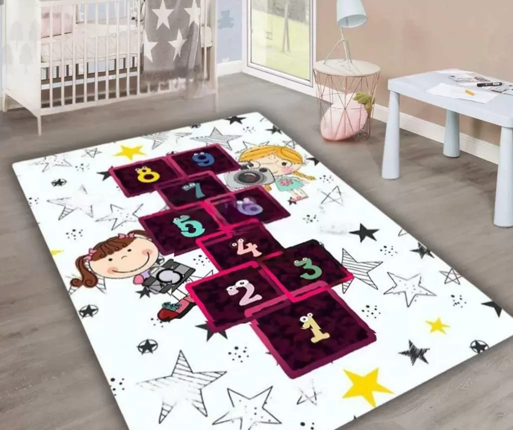 Tepih za dečiju sobu Školice zvezdice 120x180cm