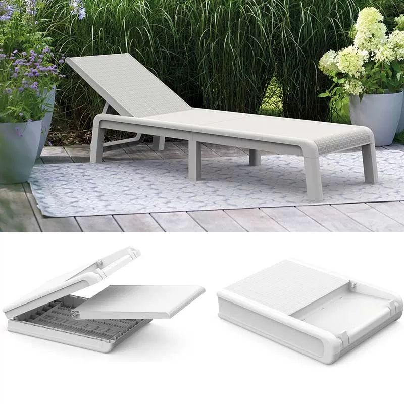 Keter Sklopiva ležaljka Mallorca White