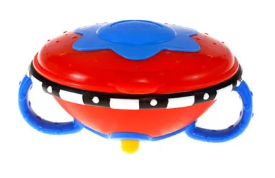 Nuby Wacky činija sa drškama i poklopcem crvena N-5207