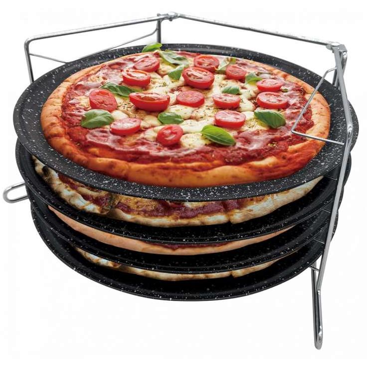 Komplet plehova za picu sa držačem Kinghoff KH1553