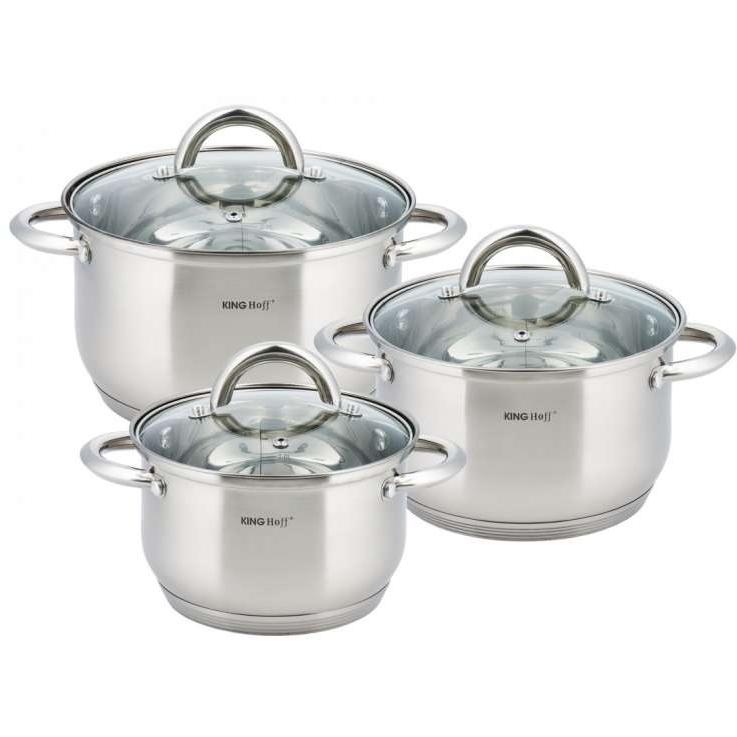 Kinghoff Set šerpi sa poklopcima KH4446 - Image 1