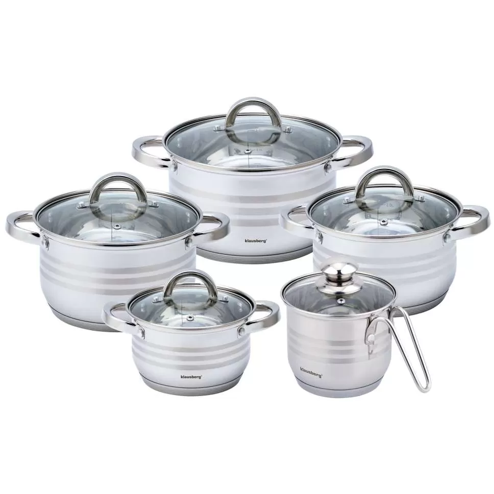 Klausberg Set šerpi sa poklopcima KB7696