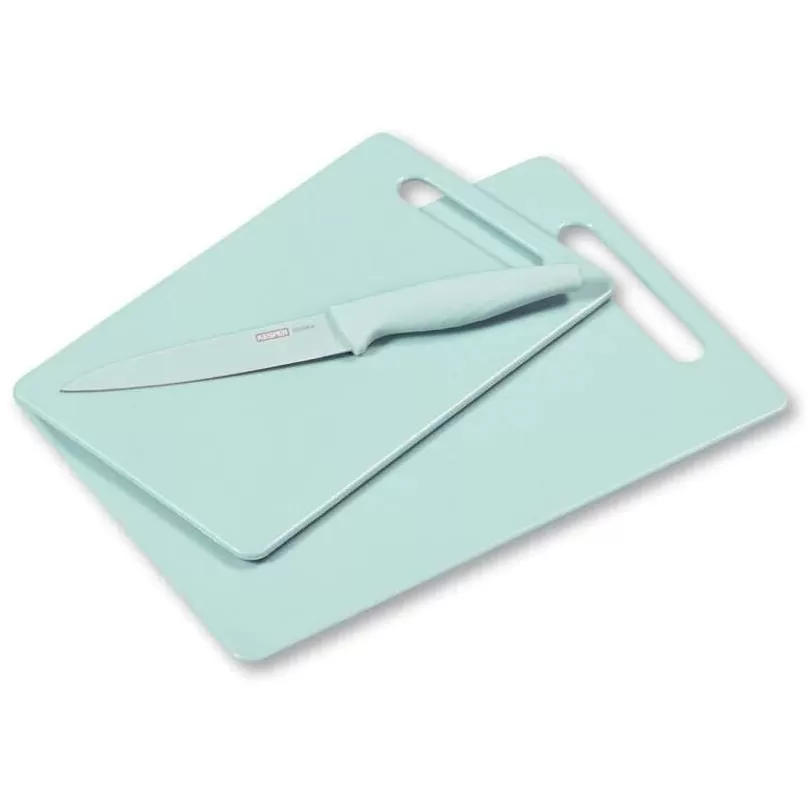 Kesper Kuhinjski set Dve daske za sečenje i nož Mint 30495