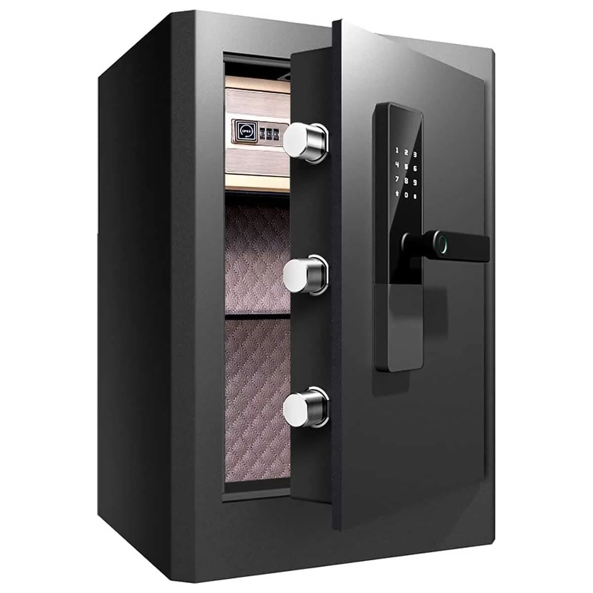 Sef Koji Se Otvara Prepoznavanjem Otiska Prsta