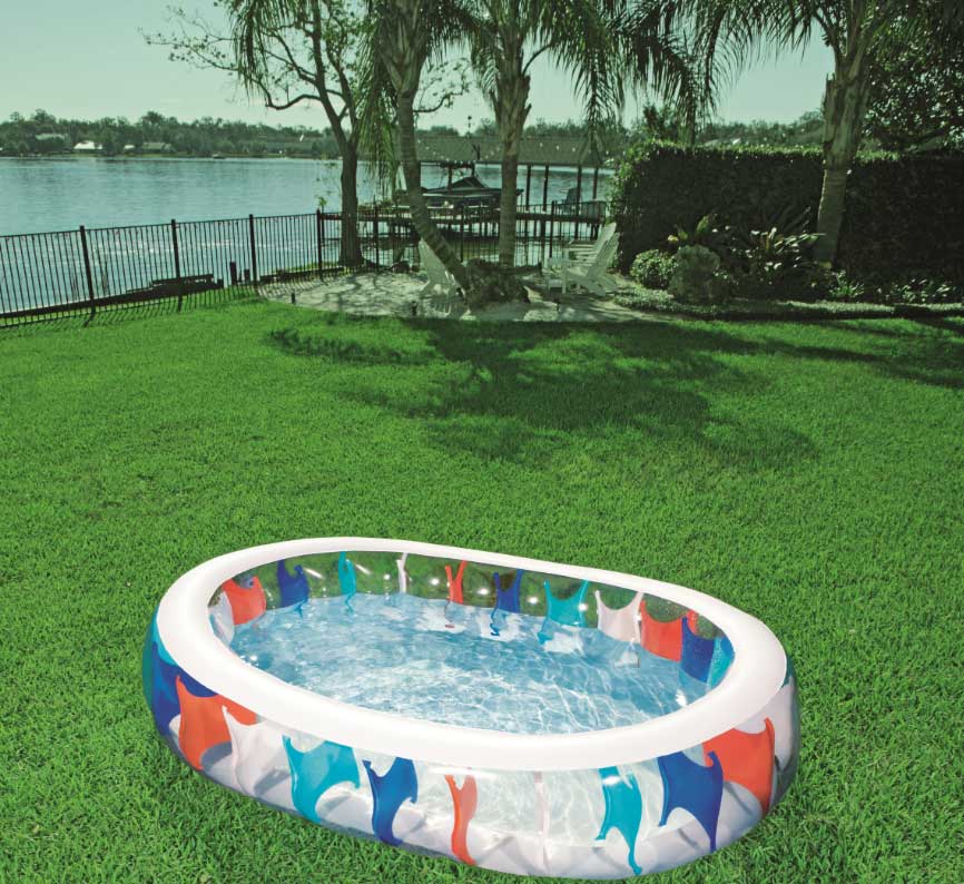 Bestway 54066 Dečiji bazen na naduvavanje 229 x 152 x 51cm