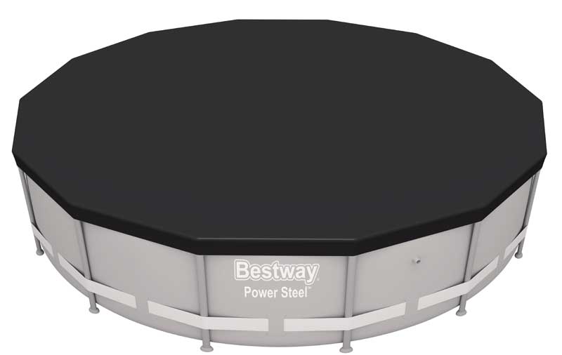 Pokrivač za bazen sa metalnom konstrukcijom kružnog oblika Bestway 58248 427cm - Image 1