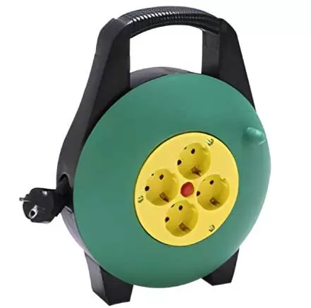 Iskra Produžni kabl na motalici sa 4 utičnice 5m 1.5mm2