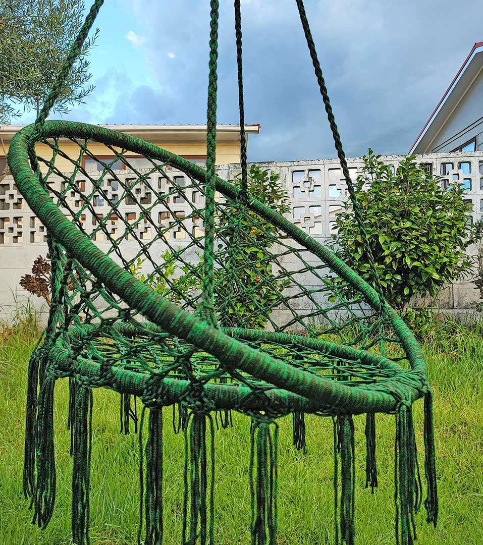 Makrame Ljuljaška Green - Image 1