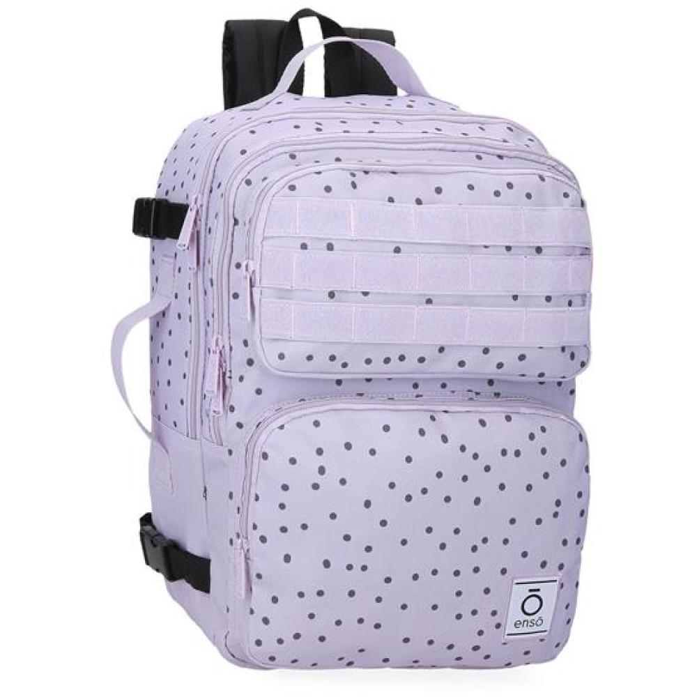 Ranac za put - kabinski ranac Enso Fleur lila 98726