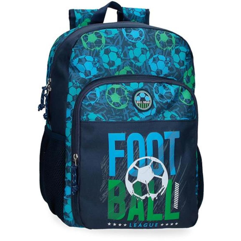 Školski ranac 38cm Roll Road Football 48823
