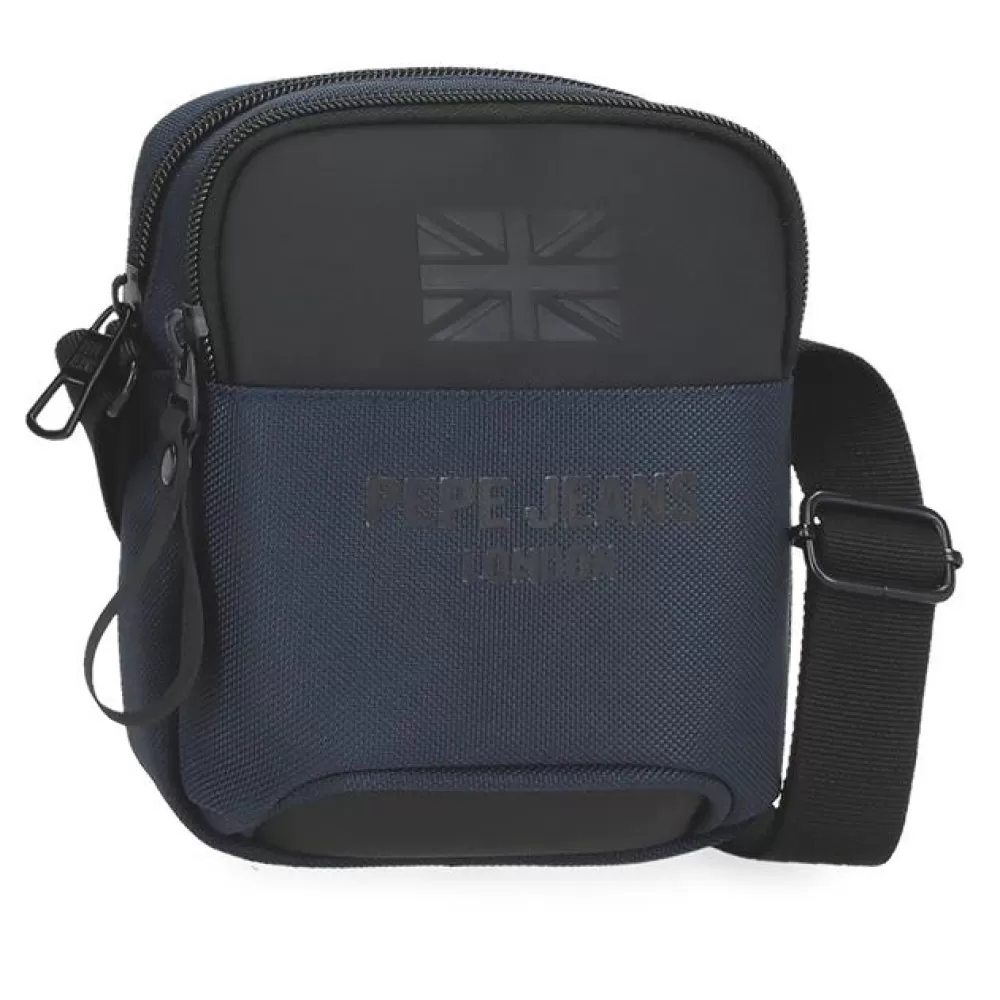 Muška torbica 16cm sa dve pregrade PJL Bromley navy 70651