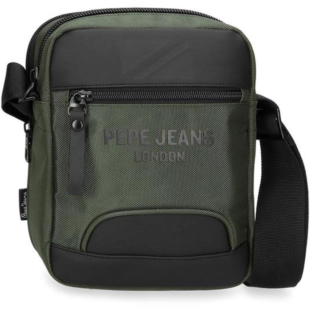 Muška torbica 22cm sa 2 pregrade PJL Bromley green 70655