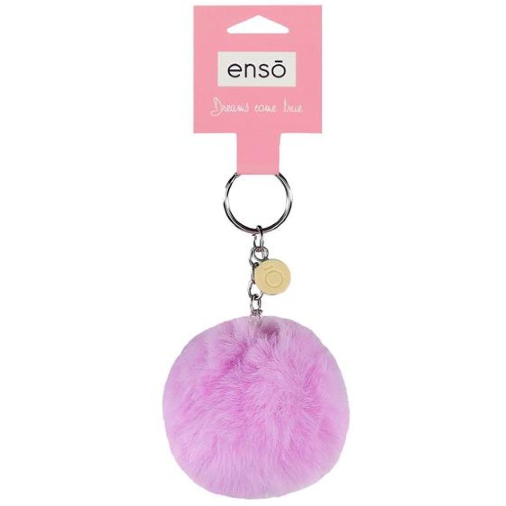 Privezak za ključeve torbu ranac Enso Pompon wild orchid 97402