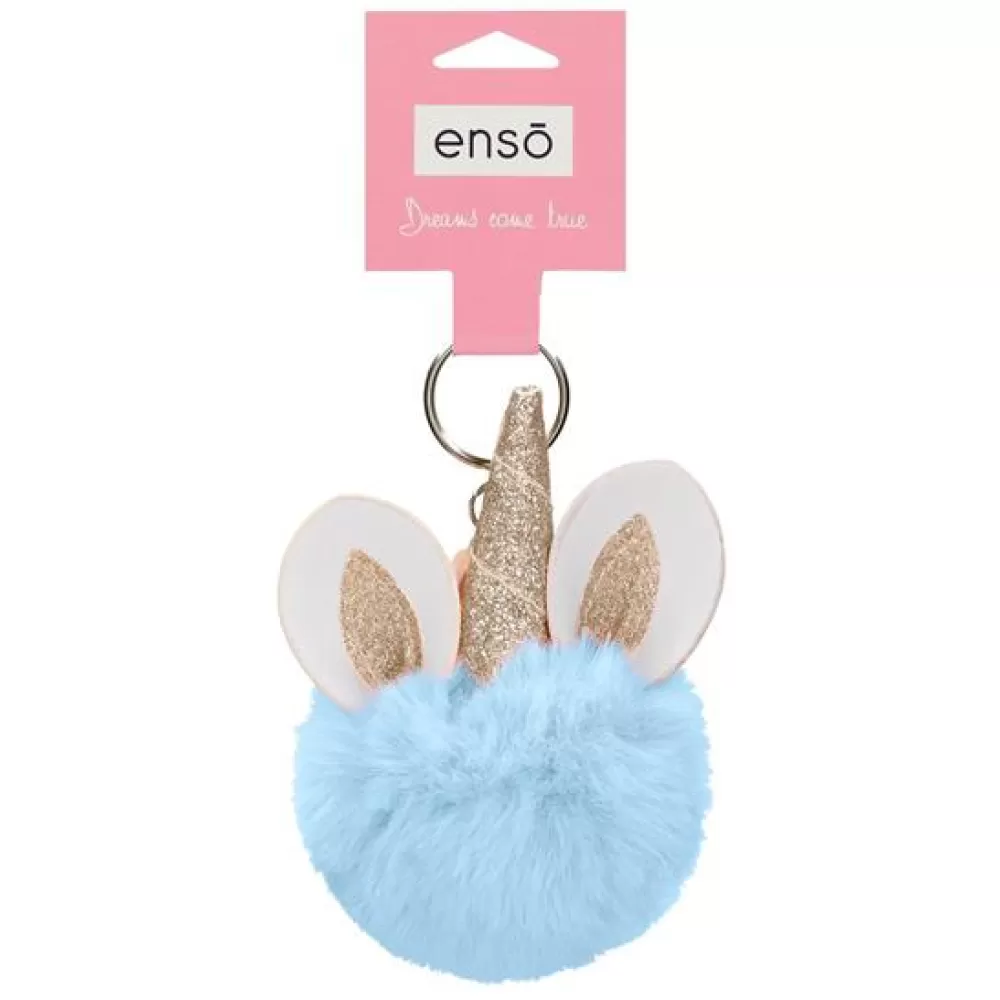 Privezak za ključeve torbu ranac Enso Unicorn blue 97402