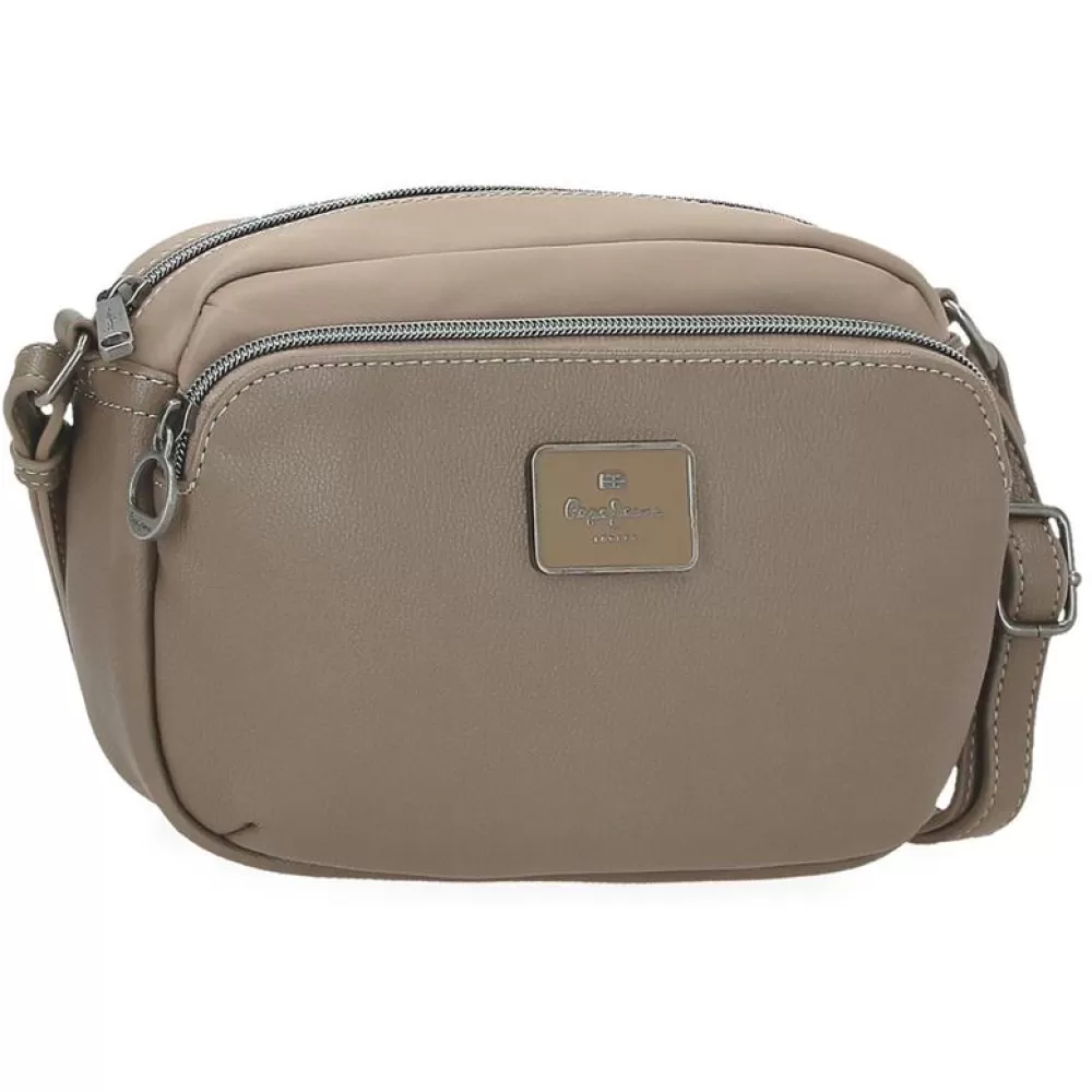 Ženska tašna 21cm Pepe Jeans Christine beige 70955