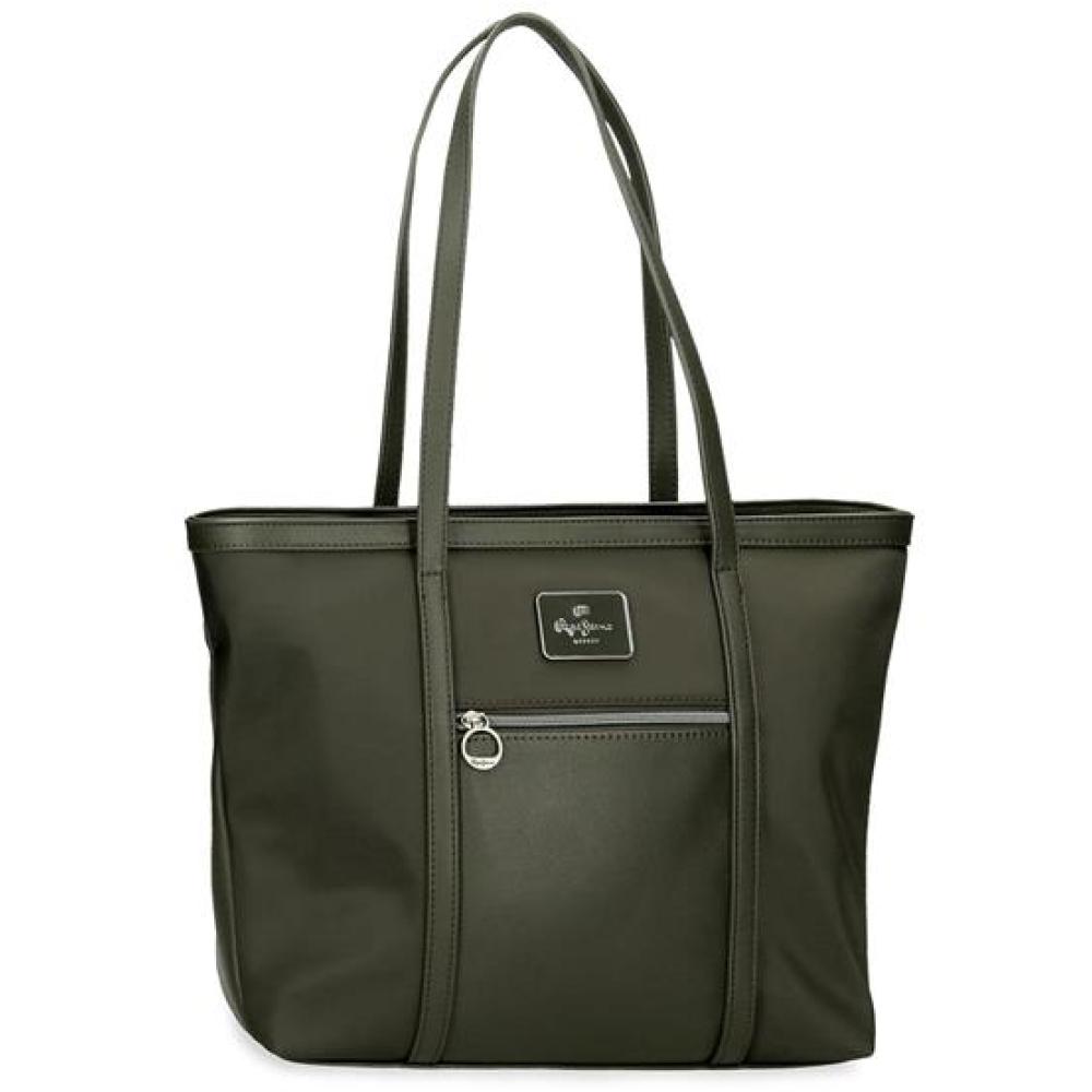 Ženska torba sa pregradom za laptop i tablet PJL Christine green 70975