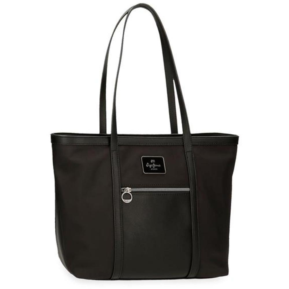 Ženska torba sa pregradom za laptop i tablet PJL Christine black 70975