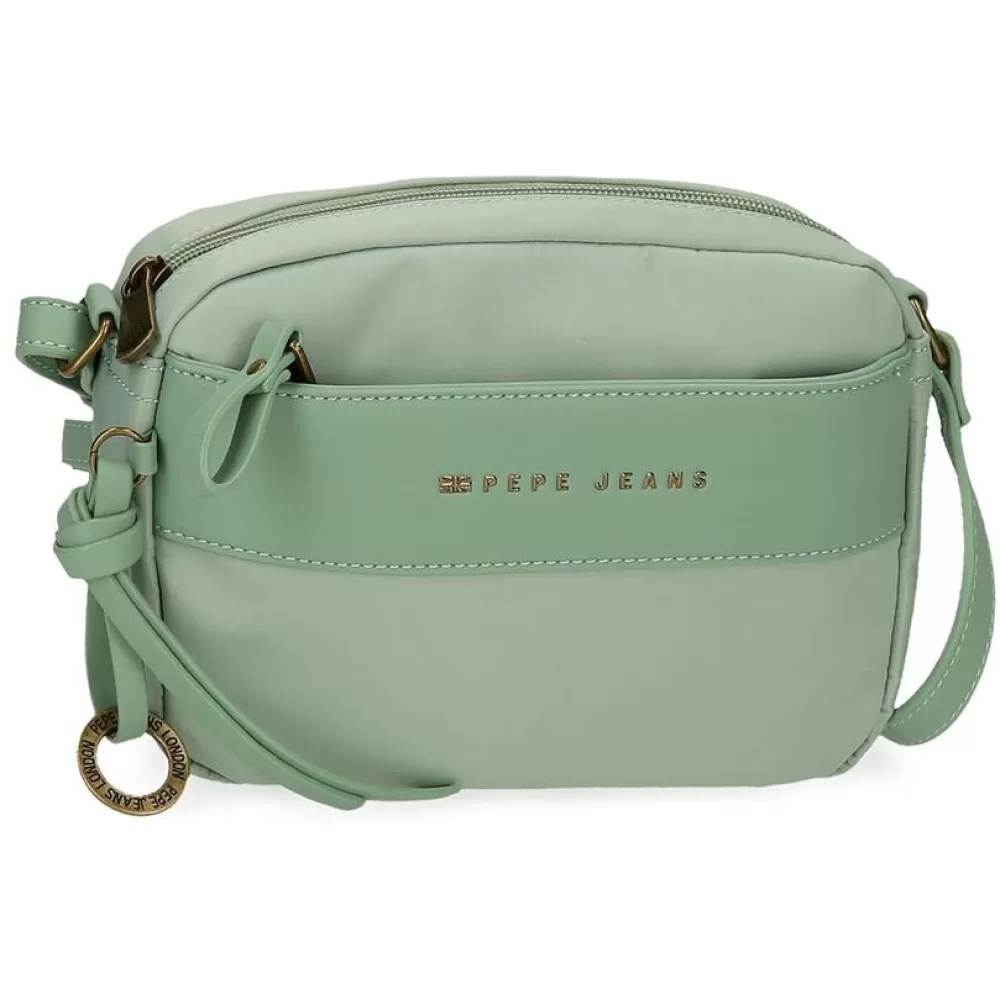 Torbica 21cm na rame Pepe Jeans Morgan mint 79255