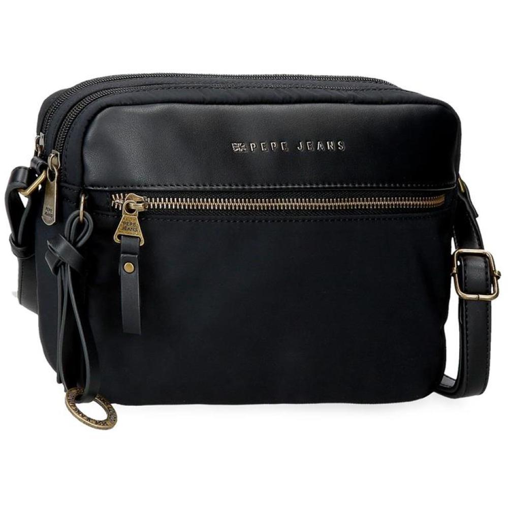 Ženska tašna 24cm na rame Pepe Jeans Morgan black 79254