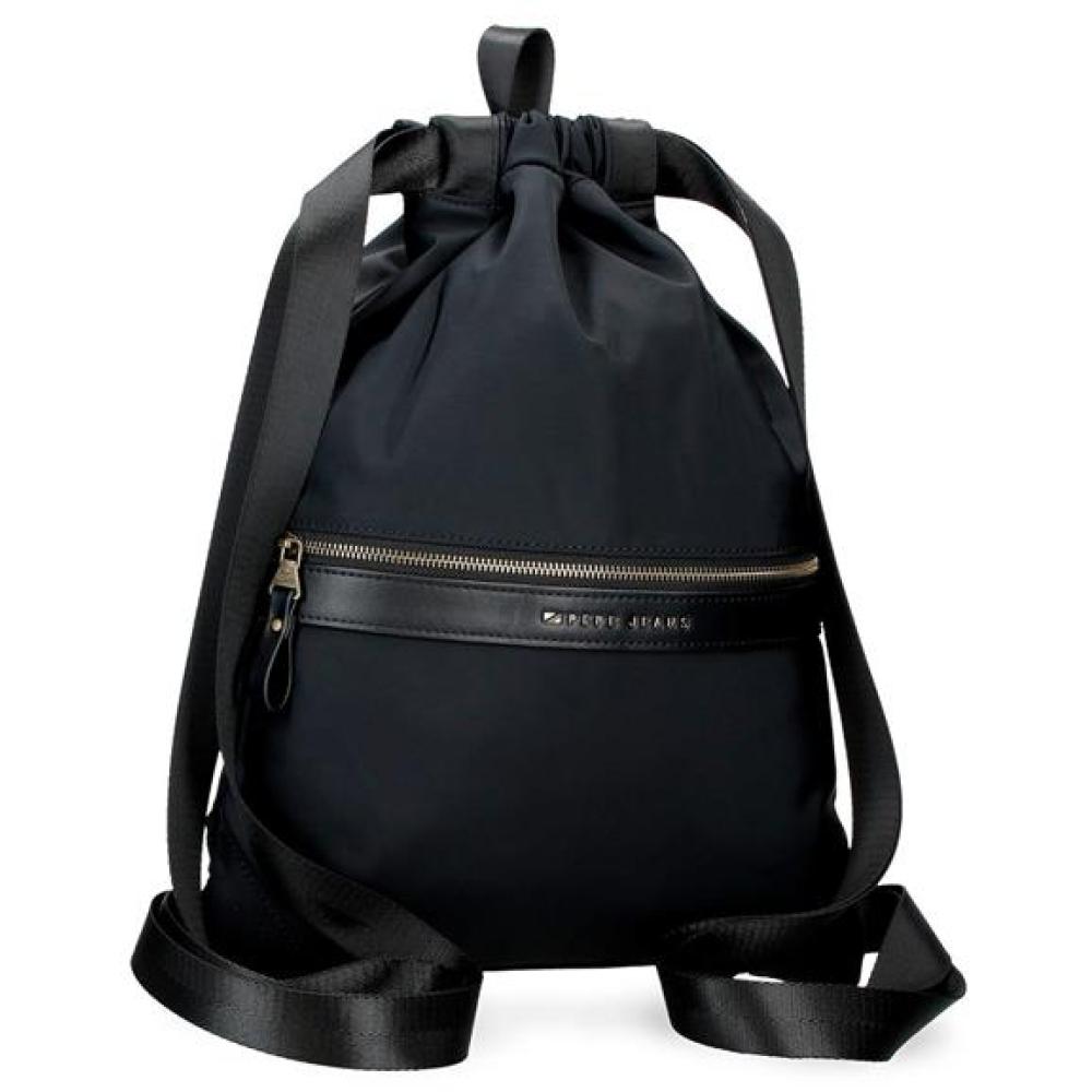 Ranac 45cm sa zatezanjem Pepe Jeans Morgan black 79238