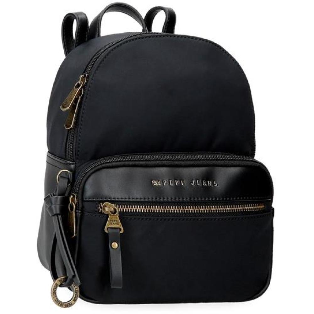 Ženski modni ranac 25cm Pepe Jeans Morgan black 79220