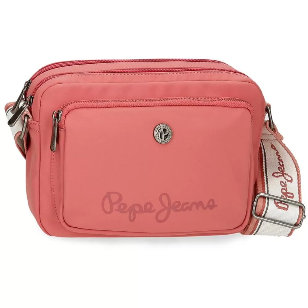 Ženska torba 24cm na rame Corin coral Pepe Jeans 79554