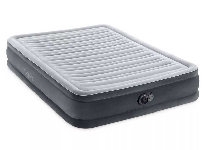 Vazdušni krevet sa ugrađenom električnom pumpom Intex Dura-Beam Comfort 137x191x33cm 67768ND - Image 1