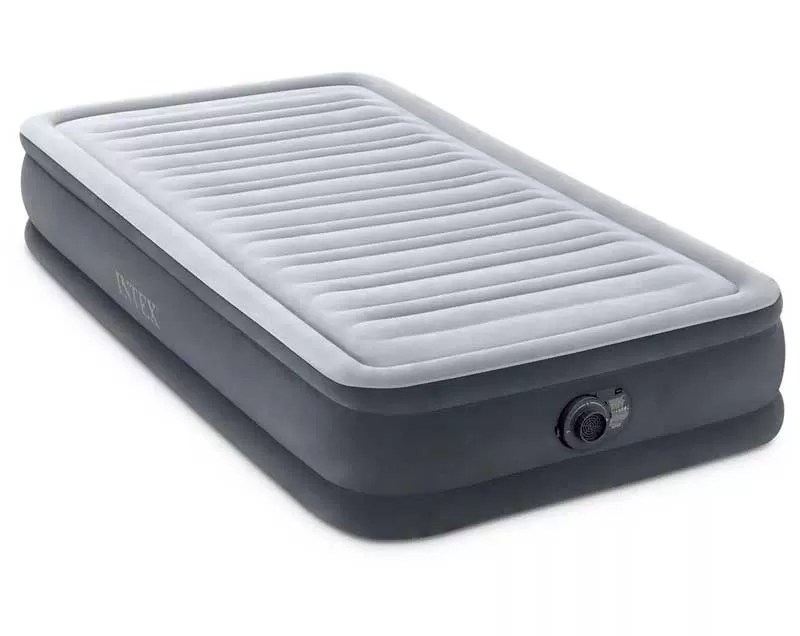 Vazdušni krevet sa ugrađenom električnom pumpom Intex Dura-Beam Comfort 99x191x33cm 67766ND