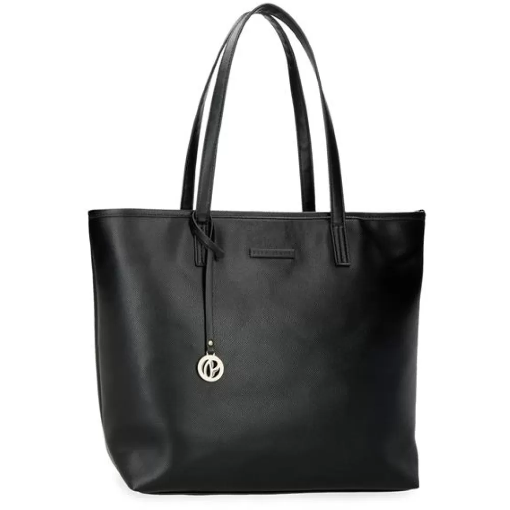 Ženska tašna sa pregradom za laptop Pepe Jeans Elia black 79475