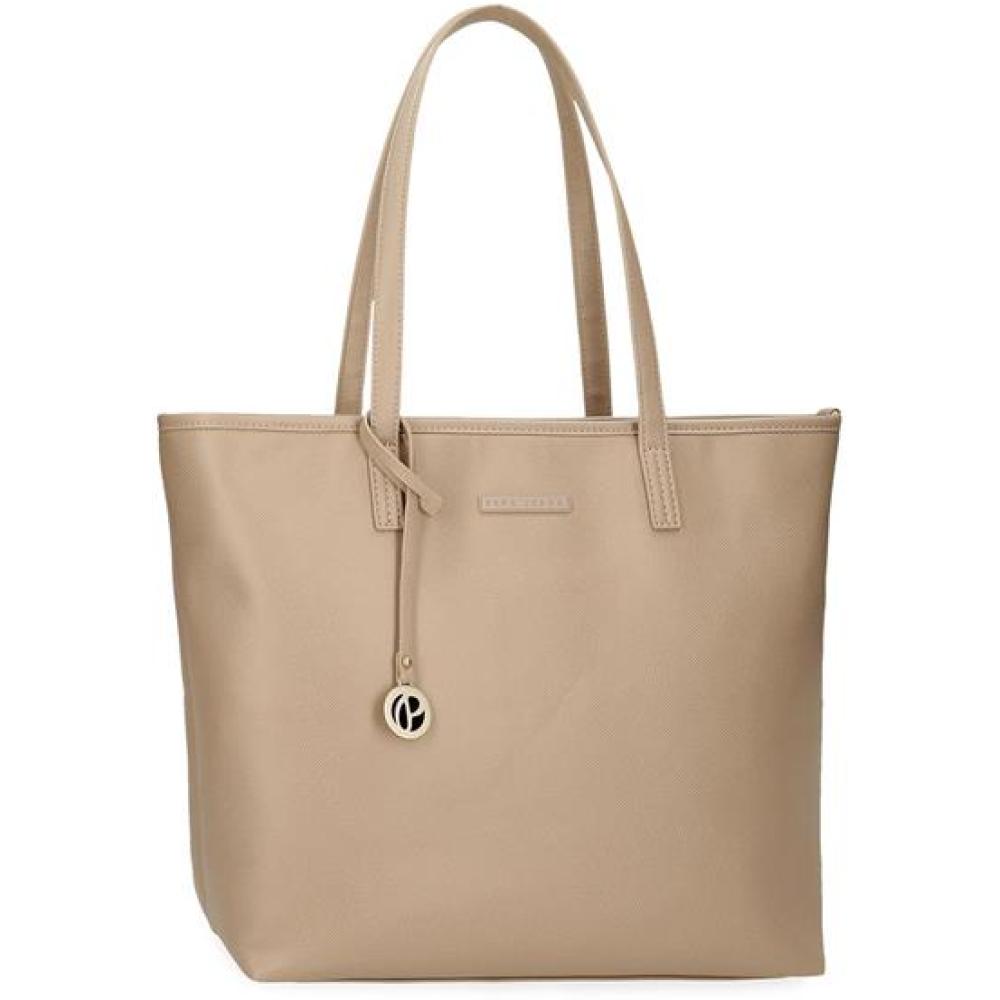 Ženska tašna sa pregradom za laptop Pepe Jeans Elia beige 79475