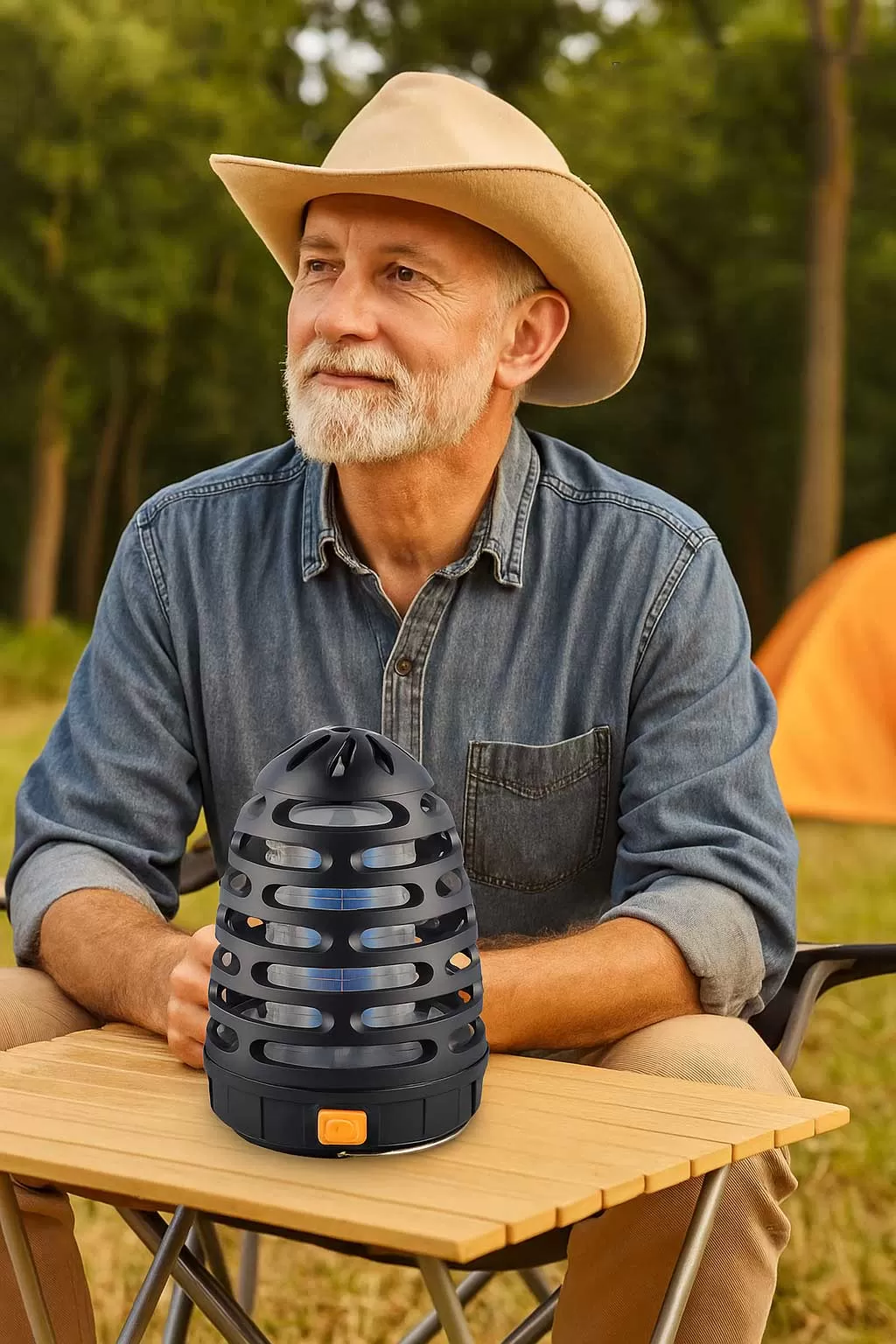 Prenosiva, Punjiva Lampa Protiv Komaraca i Insekata