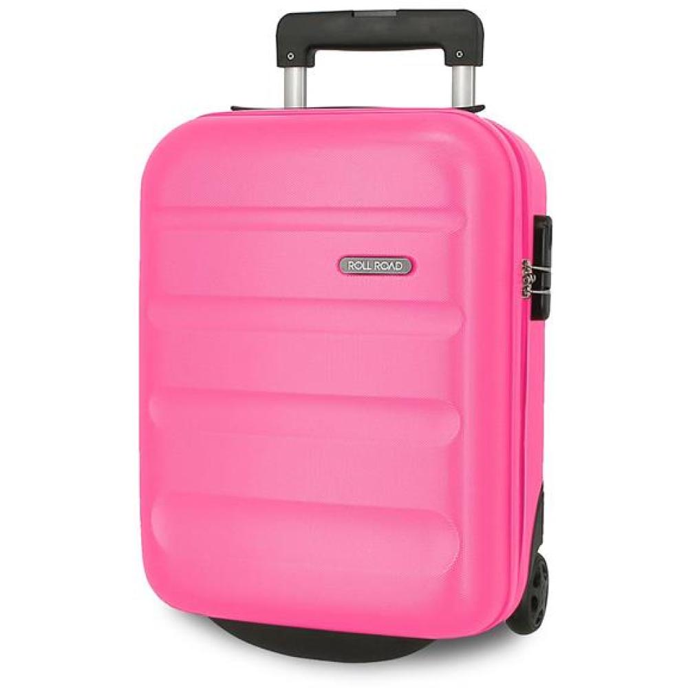 ABS Kofer za putovanja 40cm Flex pink Roll Road 58499