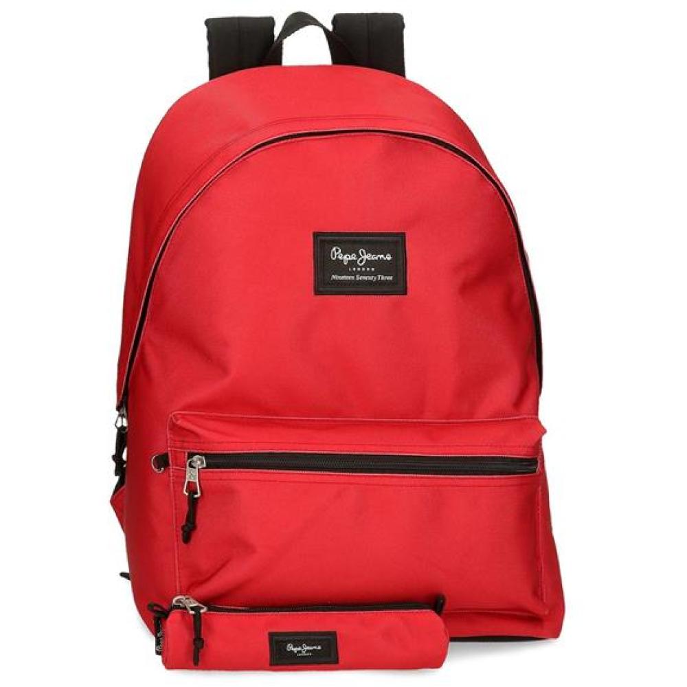 Školski ranac i pernica Komplet Pepe Jeans Aris red 63392
