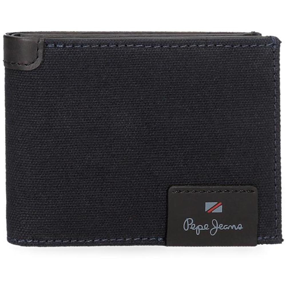 Kožni novčanik za muškarce 11cm PJL Hilltop navy 74131