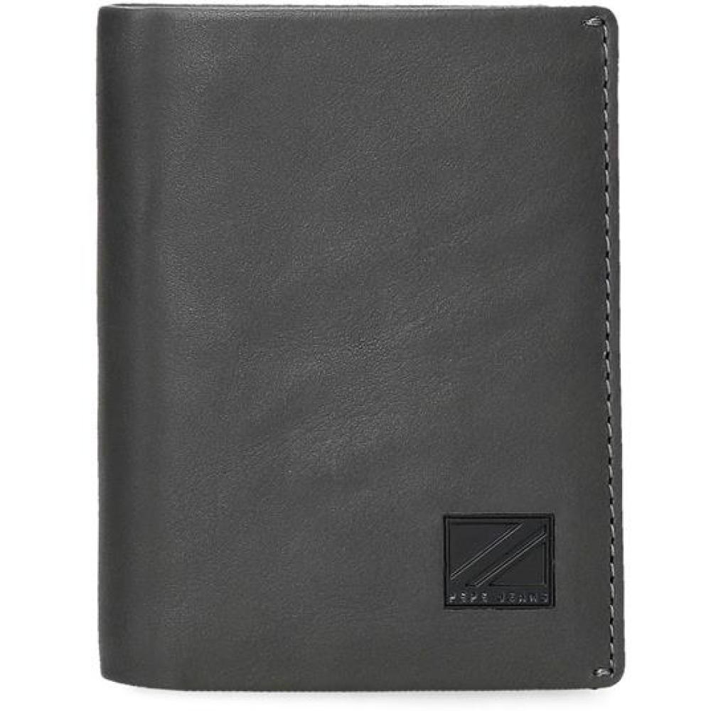 Kožni novčanik za muškarce PJL Chief grey 73911