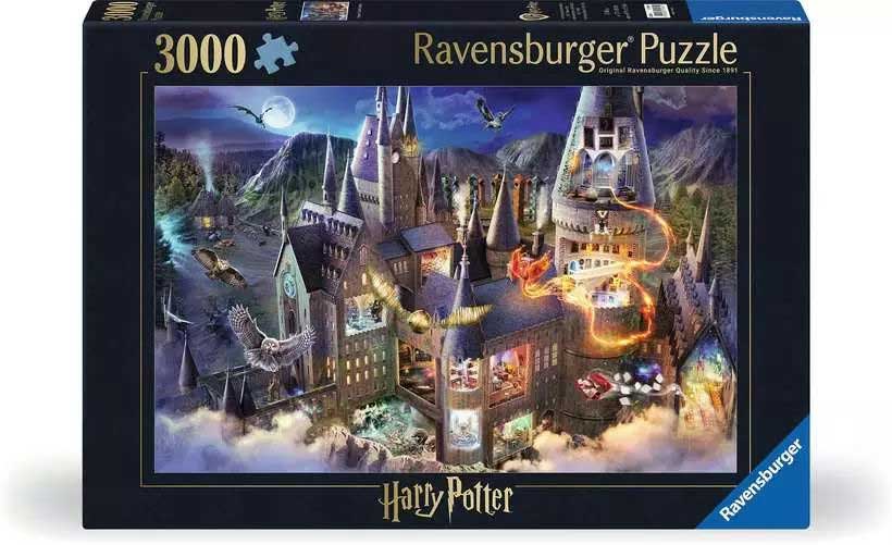 Puzzle 3000 delova Harry Potter - Zamak Hogwarts - Škola za veštice i čarobnjake 17561